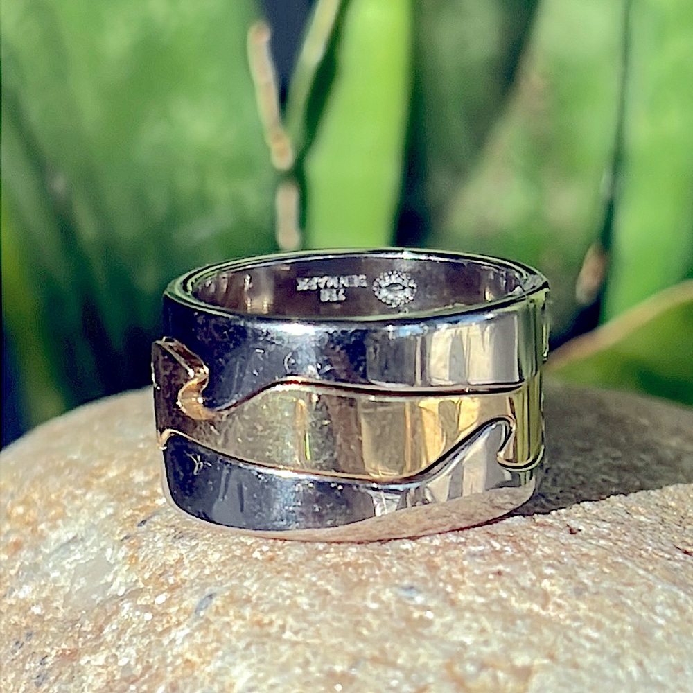 Georg Jensen 18k fusion ring - Picture 5 of 17